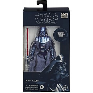 Фигурка Star Wars The Empire Strikes Back Darth Vader Carbonized серии The Black Series 40th Anniversary